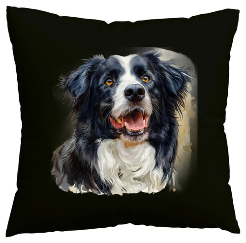 Kissenbezug border collie - kissenbezug,