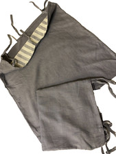 S! 2 Kissenbezüge Gr; 62 x 62 cm aus Ramie von Ikea grau