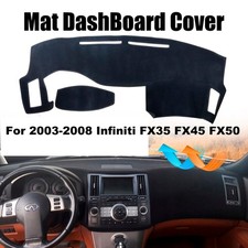 Black Mat Dash Cover Pad for