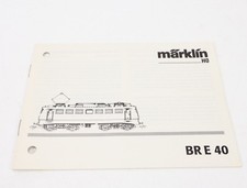 Märklin anleitung - h0,