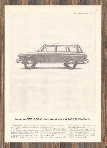 Volkswagen variant 1600 - volkswagen,