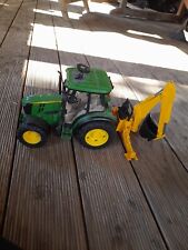 John Deere Traktor Mit Heckbagger