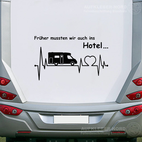 Herzschlag wohnmobil 110cm - herzschlag,