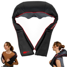 Nacken-Massagegerät kabelloses Shiatsu-Massagegerät - Infrarot-Wärmefunktion USB