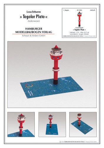 Kartonmodell leuchtturm - kartonmodell,