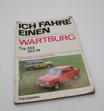 ORIGINAL Betriebsanleitung Handbuch Wartburg 353 353W 1983 IFA DDR Oldtimer