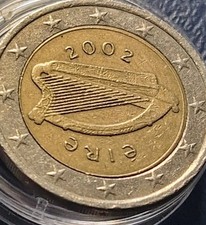 2 EURO IRLAND 2002 EINZIGARTIG SPIEGELEI  FORM SEHE BILDER