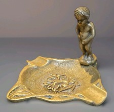 Brass Manneken Pis Ashtray
