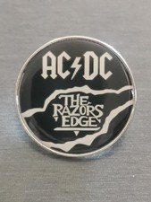 AC/DC ANGUS YOUNG BON SCOTT HIGHWAY TO HELL Pin Badge Patch Neu Hochwertig