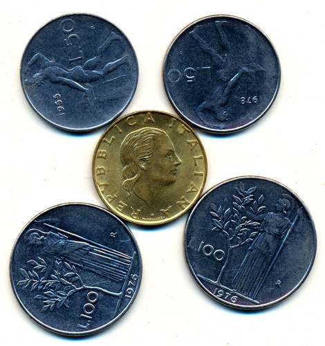 Italienische 200 100 50er - 200/100/50er, lire