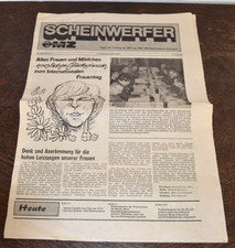 Seltene Betriebszeitung
