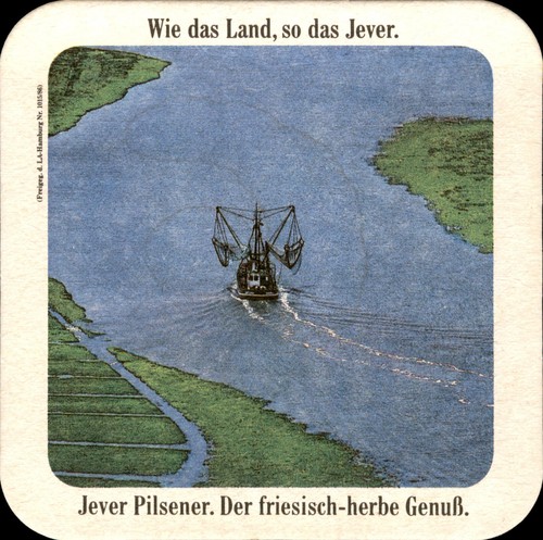 Bierdeckel jever nr - -,