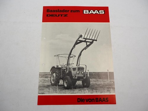 Original prospekt baas - original,