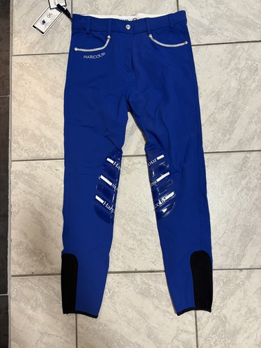 Reithose damen harcour blau - damen,