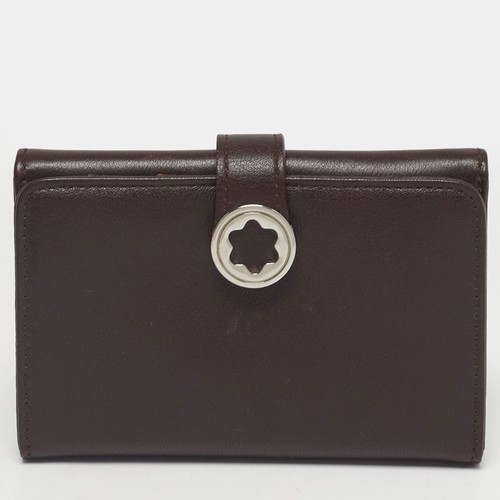 Montblanc dunkelbraunes leder - montblanc,