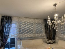 Hochwertige Gardine  Modern Komplett Fenster