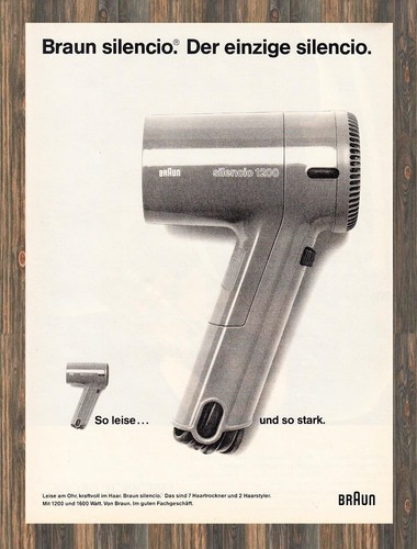 Braun silencio reklame - silencio,