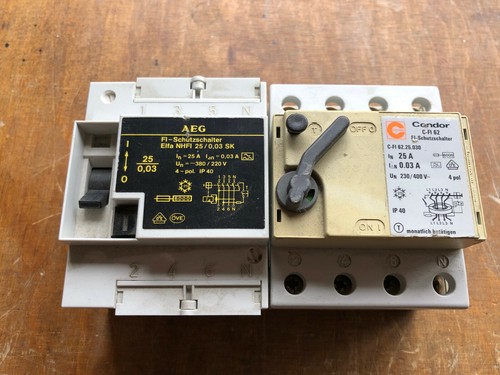 Schutzschalter 25a 0 03a - fi-schutzschalter, /0,03a