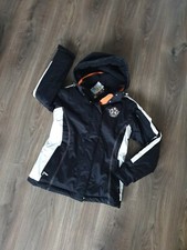 Skijacke winterjacke damen 36 neu schwarz weiß Magic Venture