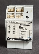 Jung 2202.6 REG instabus EIB KNX Jalousieaktor 2x2fach Siemens 5WG1 521-1AB01