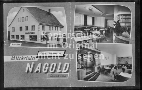 Nagold cafe konditorei - ak,