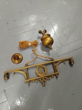 Antike Messing Leuchte als