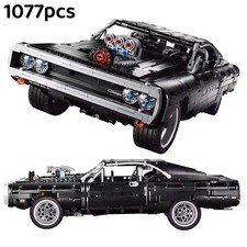 Technic Auto Dodge Charger 1077 Teile Bausteine Modell – Fast & Furious