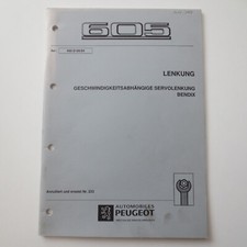 Werkstatthandbuch Peugeot 605