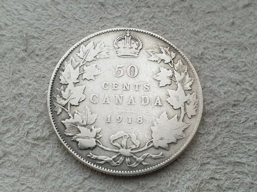 Cent 1918 kanada half - 50,