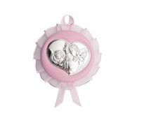 Valenti&Co. - Medaillon für Wiege - mit Engel-Motiv - Silber - zum Anhängen