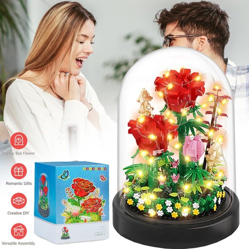 Künstliche blumen bausteine - künstliche,