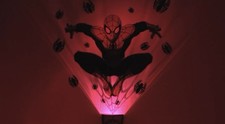 Web Attack Spiderman Lampe Sound Nachtlicht 
