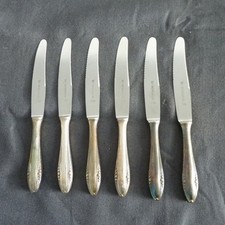 6  alte Menümesser   AWS  Wellner  394  Laurin  -   90er