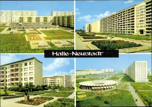 Halle neustadt - ak,