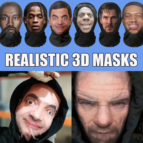Gesichtsmaske - 3d,
