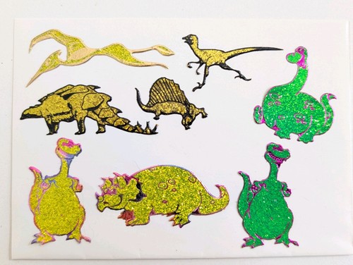 90er sticker dinos - 90er,