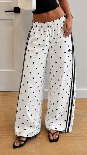 Adidas wide leg trackpants - adidas,
