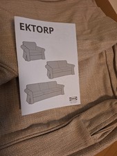 Ikea EKTORP Bezug für 3er Sofa Hillared beige 105.170.93   B Ware