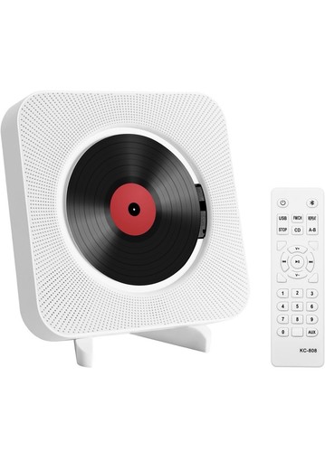 Wandmontierbarer player mit - cd-player,