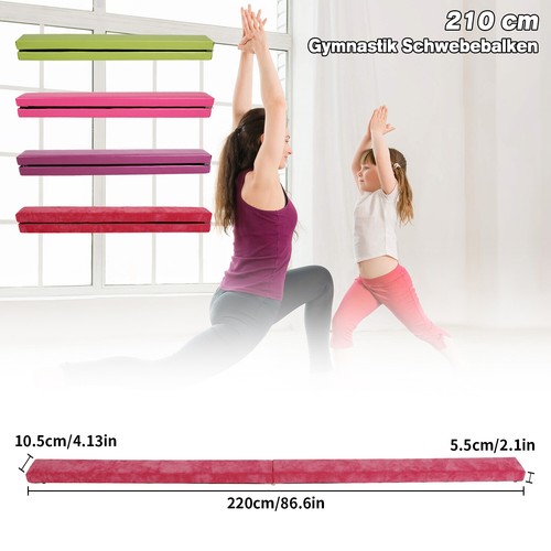 210cm klappgymnastik balken - 210cm,