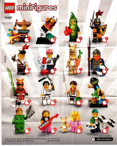 Lego 71027 minifiguren - 71027:,