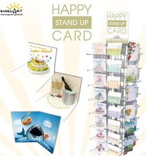 Geburtstagskarte happy stand - geburtstagskarte,