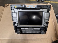 Navigationssystem Navi Radio 3D0035005  VW Phaeton 3D Klimabedinteil silber