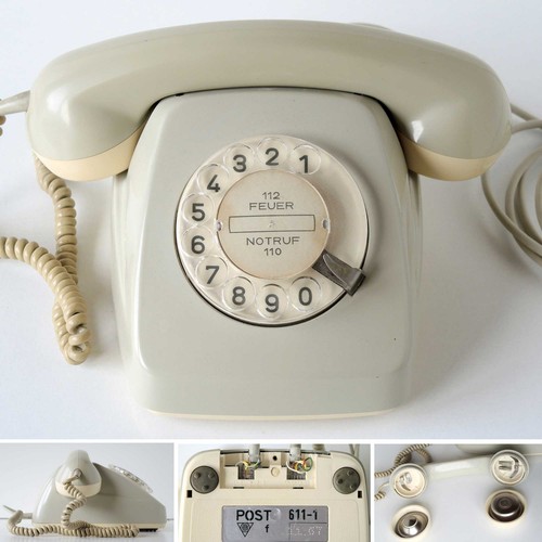 Telefon analog wählscheibe - telefon,