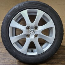 1 original Mazda 2 DE DH 15 Zoll Alufelge 6x15 ET45, 9965P56050, 185/55 R15