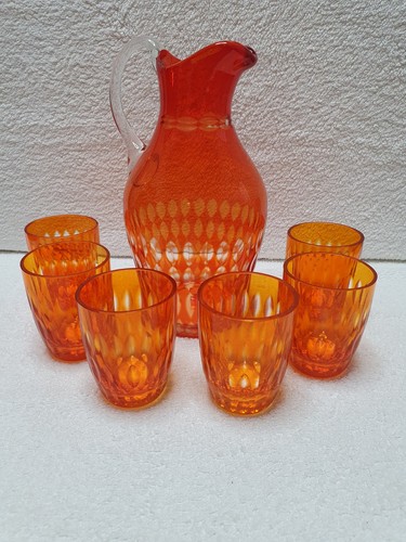 Bleikristallglas trinkset - -,