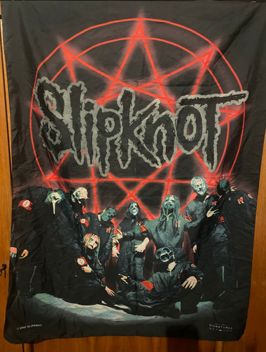 Slipknot fahne flagge - slipknot, flag