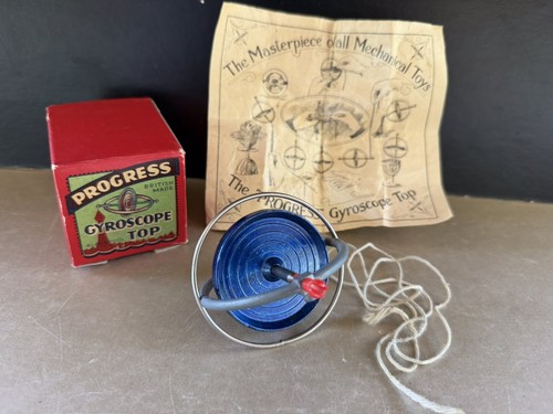 Vintage progress gyroskop top - progress,