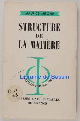 Materiestruktur maurice meigne - materiestruktur,