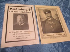 Hindenburg ,  "Nachruf"  -